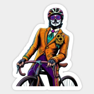 Fancy Catrin cycling Sticker